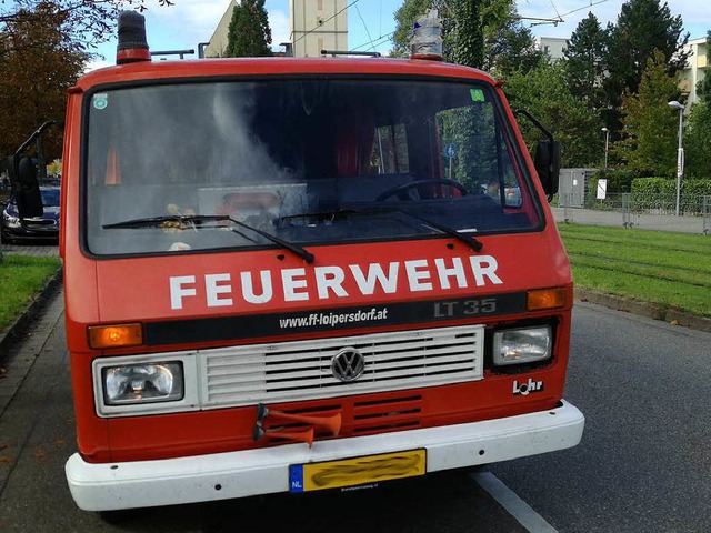 Die Polizei sucht nach einem auer Die...ehrauto mit hollndischem Kennzeichen.  | Foto: Polizeirevier Freiburg