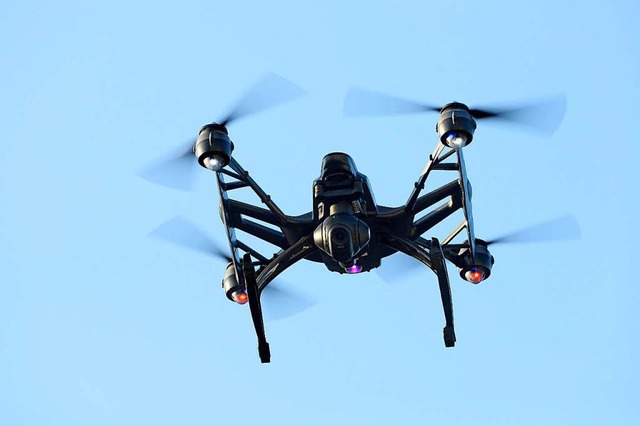 Bisher sind Hobby-Drohnen fr das Radar nicht zu erkennen.  | Foto: Ingo Schneider