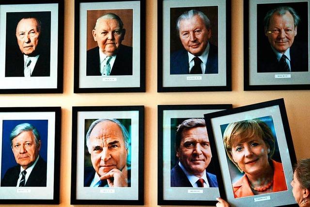 Die acht deutschen Regierungschefs von 1949 bis 2017 im Überblick