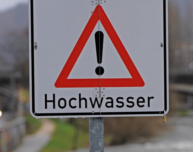 Der Hochwasserschutz fr Feldkirch ist noch ungelst  | Foto: Symbolfoto: dpa