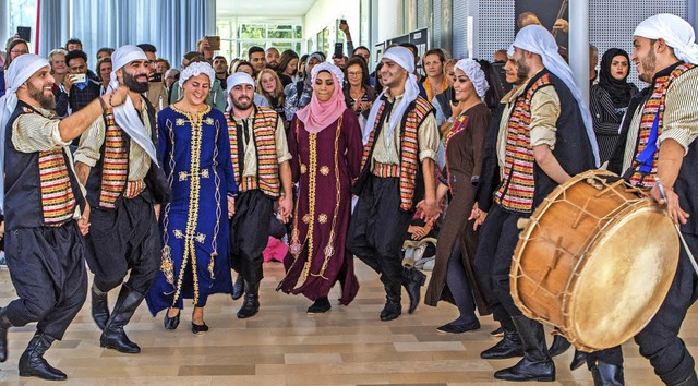 Musik und Tanz durften beim syrischen Kulturfest nicht fehlen.   | Foto: Privat