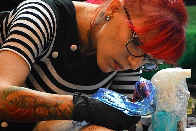 Veranstalter der Lrracher Tattoo-Messe gibt Tipps frs Ttowieren