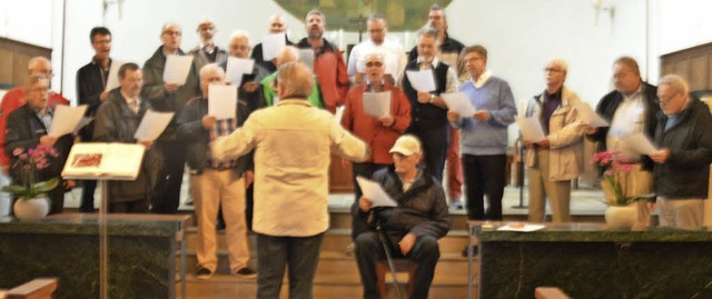 <BZ-FotoAnlauf>Gesangverein Binzen:</B...ndrcke werden noch lange nachwirken.   | Foto: Privat