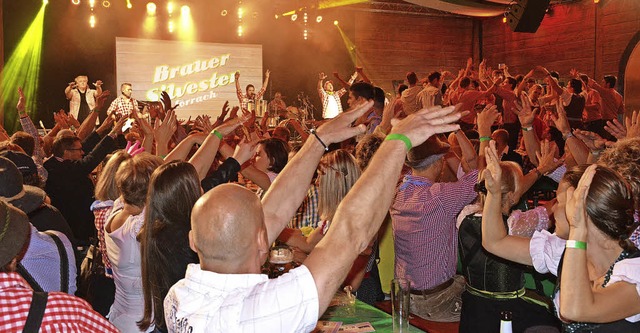 Das Brauer-Silvester hat Oktoberfestcharakter.   | Foto: Barbara Ruda