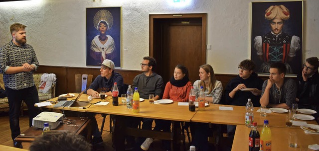 Jonathan Heimburger versteht die Lande...r Entscheidungsfindung helfen konnte.   | Foto: Yannick Allgeier