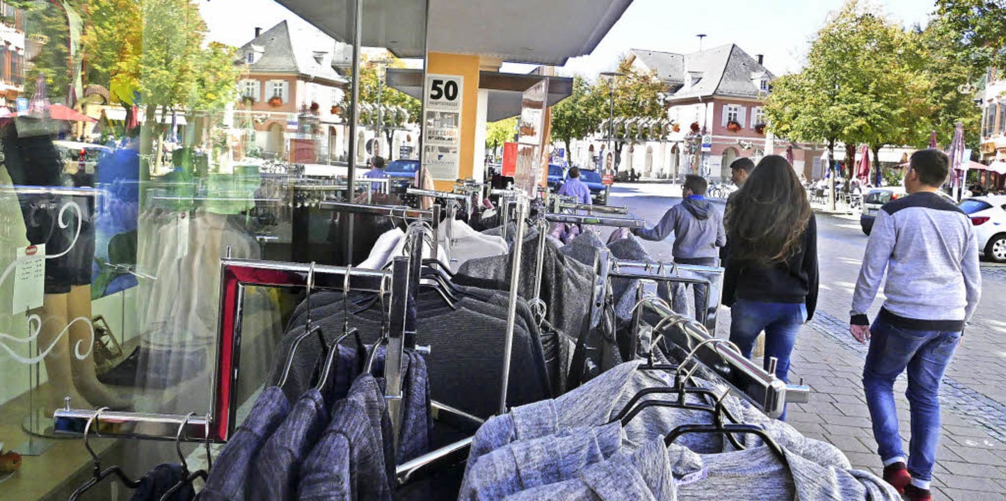 Wie anziehend sind die Stadt  Schopfhe...ibt es auch eine  Passantenbefragung.   | Foto: Andr Hnig