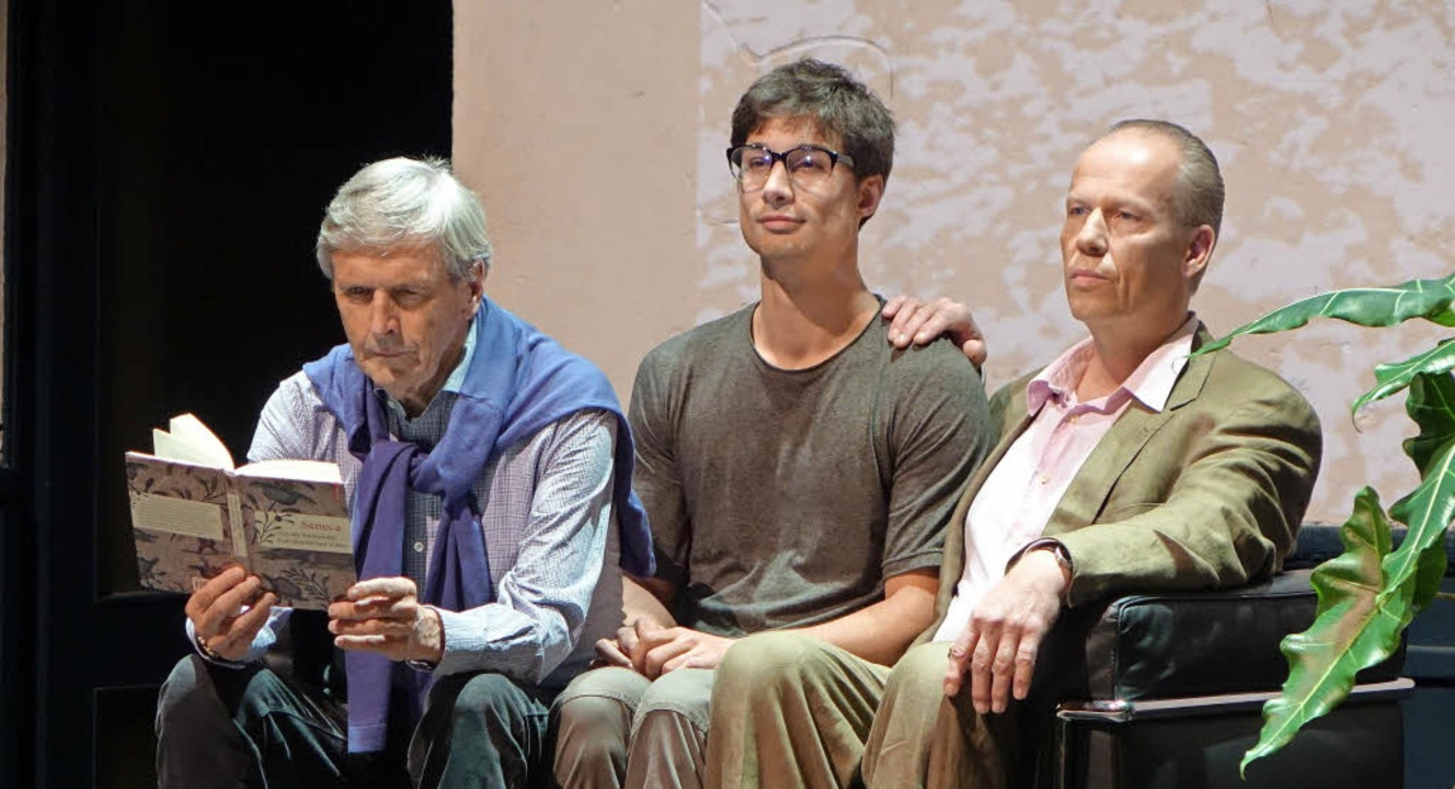 Helmut Frnbacher, Falk Dhler und Percy von Tomei (von links)   | Foto: Roswitha Frey