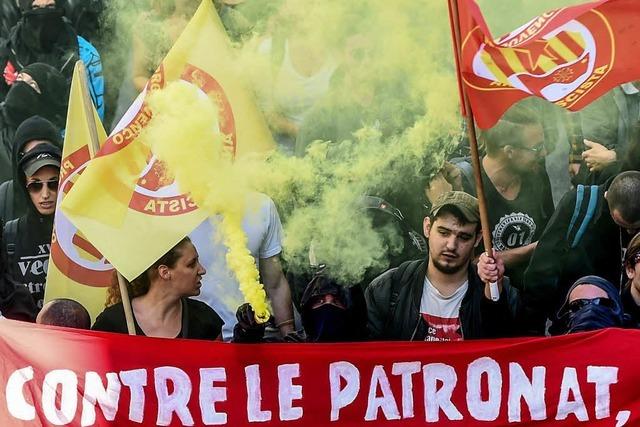 Wieder Massenproteste in Frankreich
