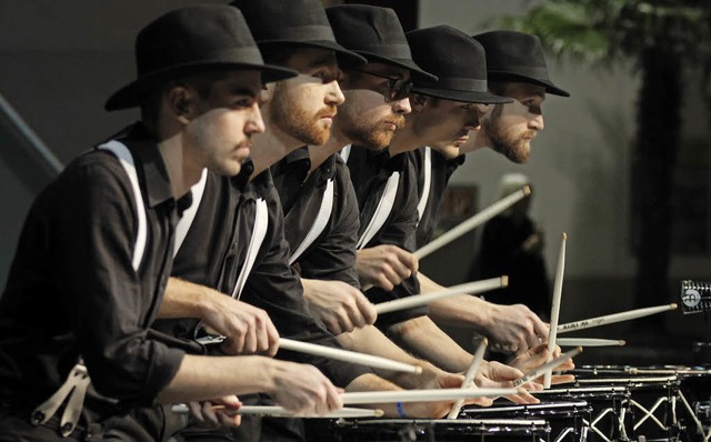 Die Schlagzeugmafia kommt zu Magic Drums.   | Foto: Wolfgang Grabherr