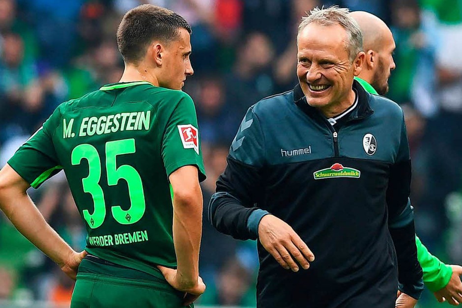 SC-Trainer Christian Streich hat gut zu lachen: Der Sportclub gewinnt einen Punkt. (Foto: dpa) SC-Trainer Christian Streich hat gut zu lachen: Der Sportclub gewinnt einen Punkt. (Foto: dpa)
