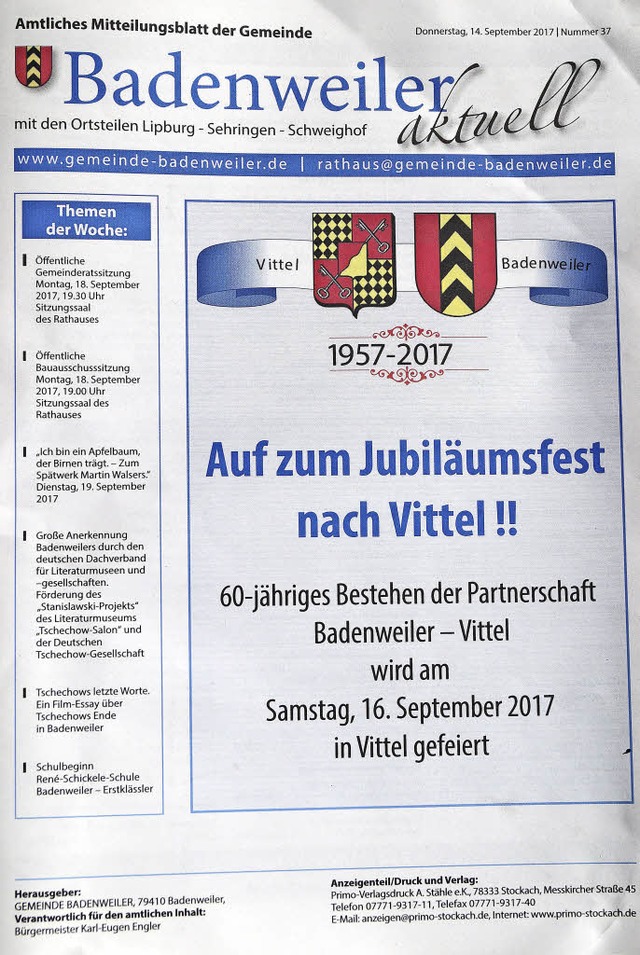 Ab dem 1.Oktober knnen auch Gemeinder...r Amtsblatt Beitrge verffentlichen.   | Foto: Silke Hartenstein