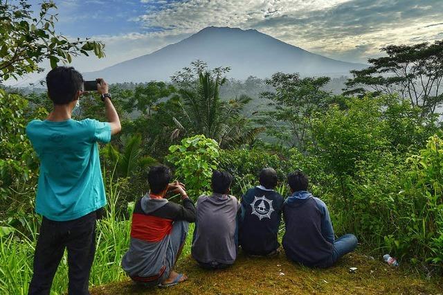Steht der Vulkan Mount Agung vor einem Ausbruch?