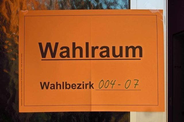 Bürgermeisterwahl in Herbolzheim: zweiter Wahlgang nötig