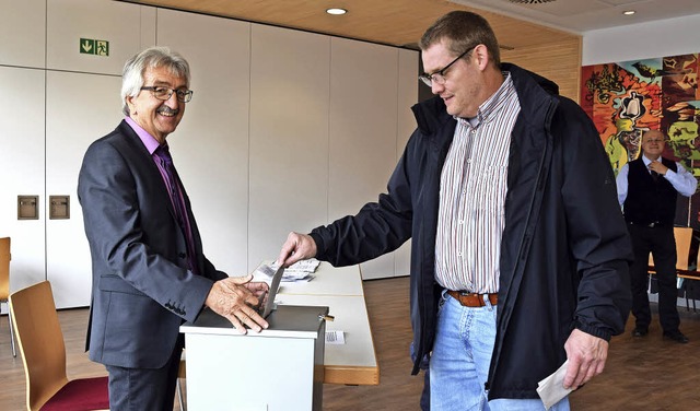 81,4 Prozent betrug die  Wahlbeteiligung in Schluchsee.    | Foto: E.  Kurfess