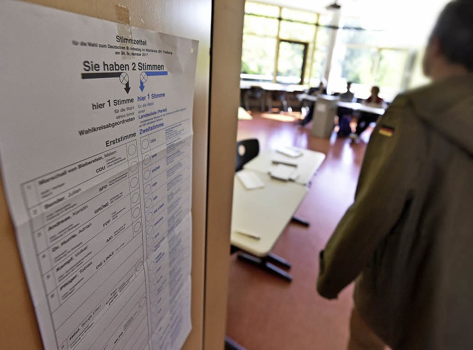 In insgesamt 143 Wahllokalen (&#8222;W...xt, die Details in der Tabelle unten.   | Foto: Michael Bamberger