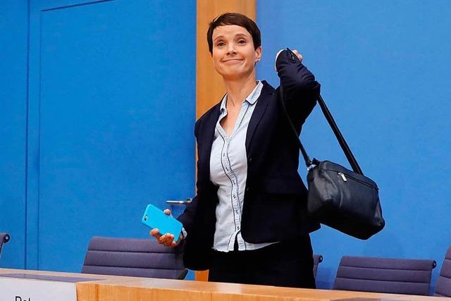 Fotos: 33 Bilder, auf denen Frauke Petry mit der AfD Schluss macht