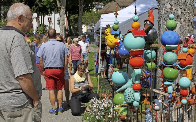 Einen Kunst- und Handwerkermarkt, wie ...eidung steht der Idee offen gegenber.  | Foto: Cornelia Liebwein