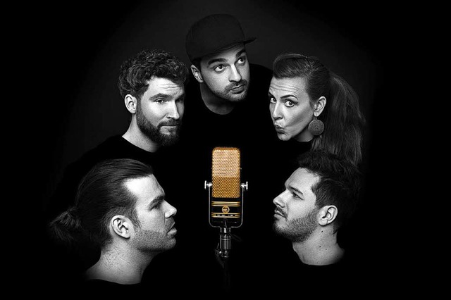 Die A-capella-Band Unduzo.  | Foto: Pascal Jesser