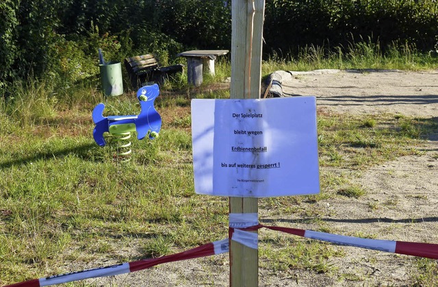 Mglicher Standort einer Flchtlingsun...delt haben, nicht genutzt werden kann.  | Foto: Andrea Gallien