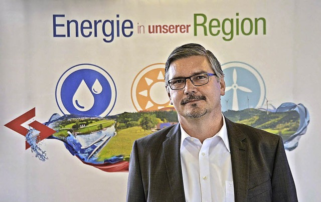 Michael Meyer wirbt fr die Teilnahme am Projekt &#8222;Ortenau-Energie&#8220;.   | Foto: Hubert Rderer