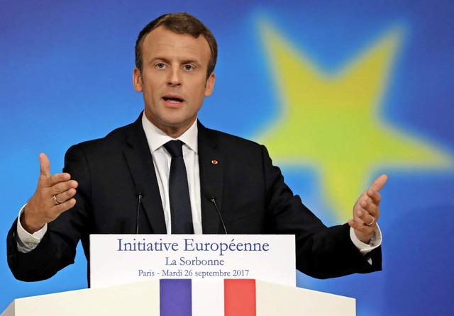 Zu langsam und zu ineffizient sei derz...on, kritisiert Frankreichs Prsident.   | Foto: afp