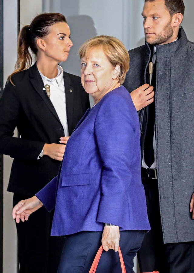 &#8222;Wir haben verstanden&#8220;, sagte Bundeskanzlerin Angela Merkel.  | Foto: dpa