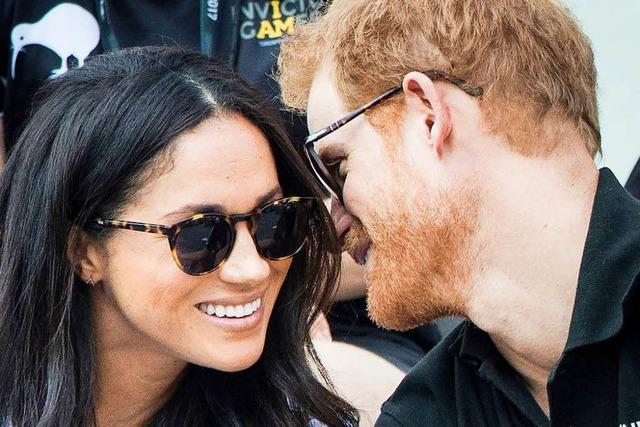 Prinz Harry turtelt mit Freundin Meghan Markle