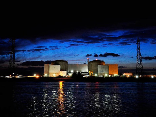 Dstere Aussichten: Das Atomkraftwerk ... Gefahr, zeigt eine neue Untersuchung.  | Foto: AFP