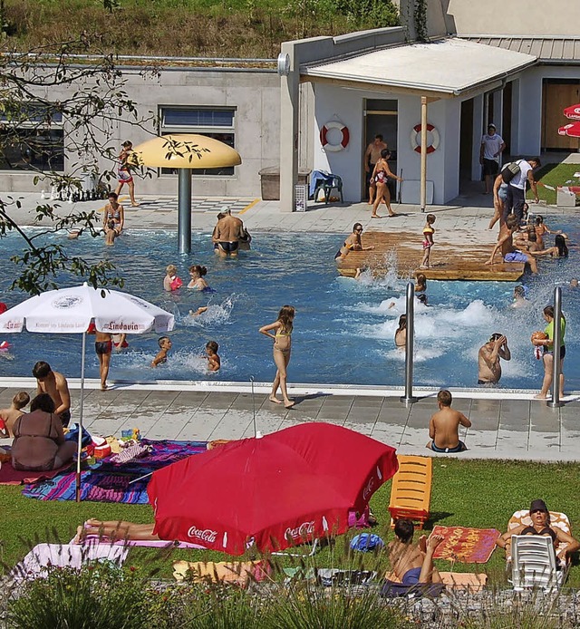 Der Freizeitspa im Gartenstrandbad hat fr die Waldstadt seinen Preis.   | Foto: Kapitz