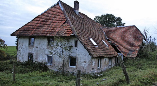 Aus einer Bauruine im Bereich der Abzw...he Komplex eines Reiterhofes entstehen  | Foto: Karin Stckl-Steinebrunner