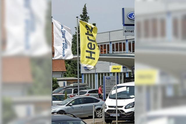 Autovermietung Hertz zieht nach Friedlingen um