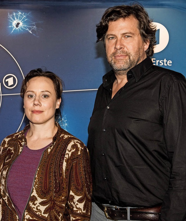 Eva Lbau und Hans-Jochen Wagner in Freiburg   | Foto: Seeger