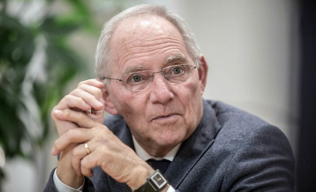 Wolfgang Schuble wird zugetraut, den ...g mit der AfD im Parlament zu regeln.   | Foto: DPA