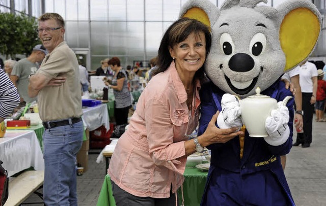 Marianne Mack, die Initiatorin des Benefizflohmarkts  | Foto: Europa-Park