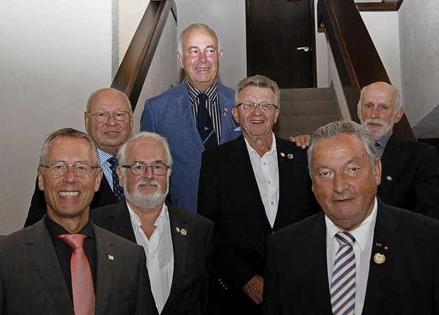 Mehrere Mitglieder des Breisacher Rude...ns wurden fr ihre Verdienste geehrt.   | Foto: privat