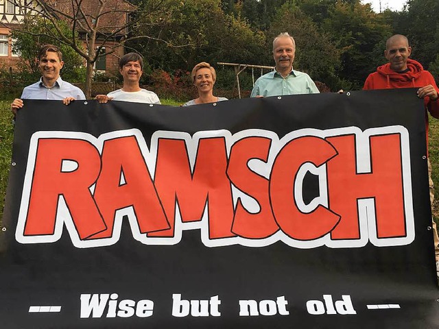 Revival mit Ramsch-Banner: Steffen Sie... Jrgen Kattinger und Christian Feudel  | Foto: Mark Alexander
