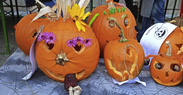 Der Krbismarkt ist eine der Attraktionen beim Herbstfest.   | Foto: Barbara Ruda