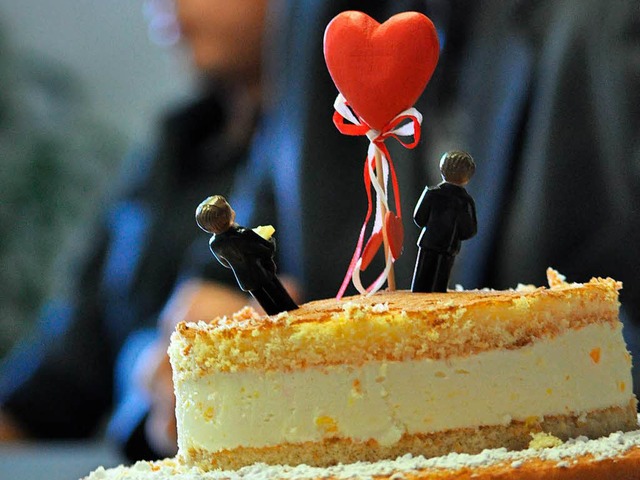 Eine romantische Hochzeit mit allem Dr...h viele gleichgeschlechtliche Paare.    | Foto: Ruda