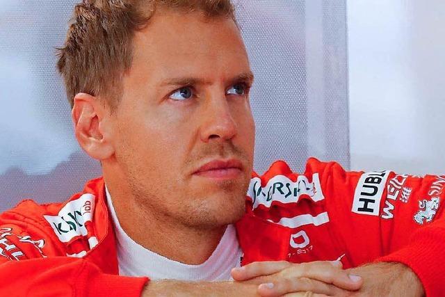 Vettel rast vom letzten auf den vierten Rang