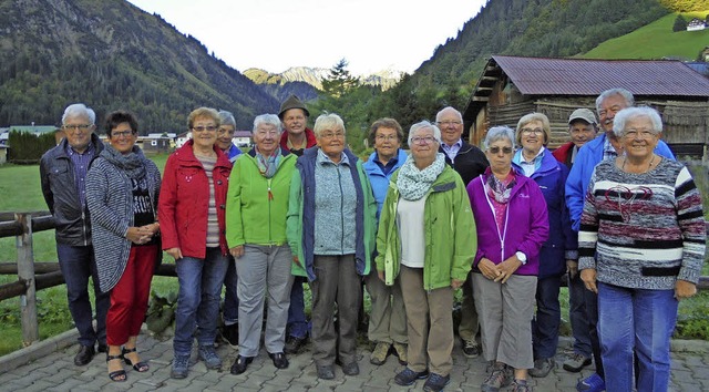 Eine abwechslungsreiche Wanderwoche ve...freunde Waldkirch im Kleinwalsertal.    | Foto: Verein