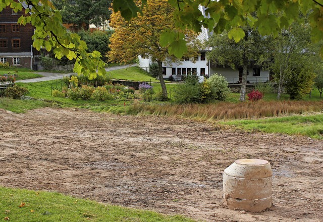 Die Aufschttungen am Bubenbach wurden...rngliche Zustand wieder hergestellt.   | Foto: Brichta