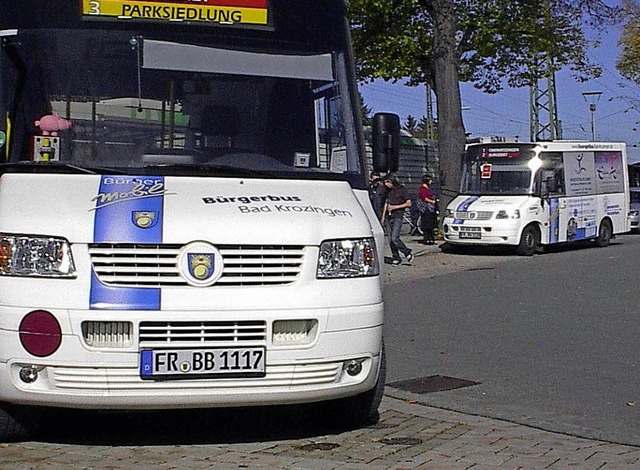 Anderswo &#8211; wie hier in Bad Krozi...&#8211; kommt der Brgerbus in Fahrt.   | Foto: Privat