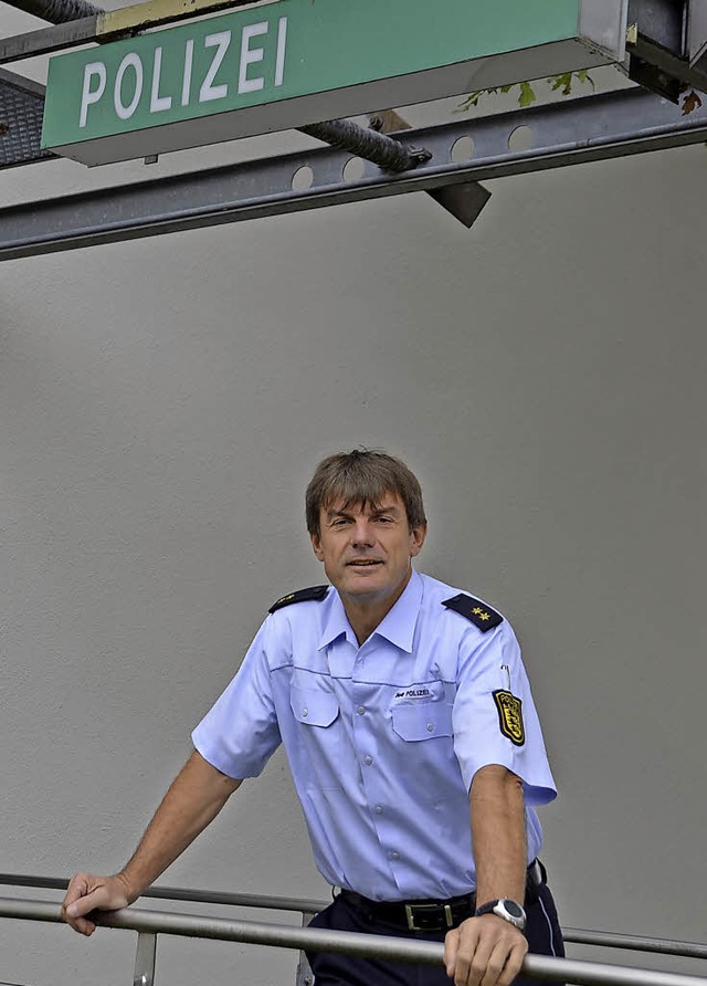 Gnther Preis, Leiter des Verkehrskomm...rg, mit Sitz beim Flugplatz Offenburg   | Foto: Hubert Rderer