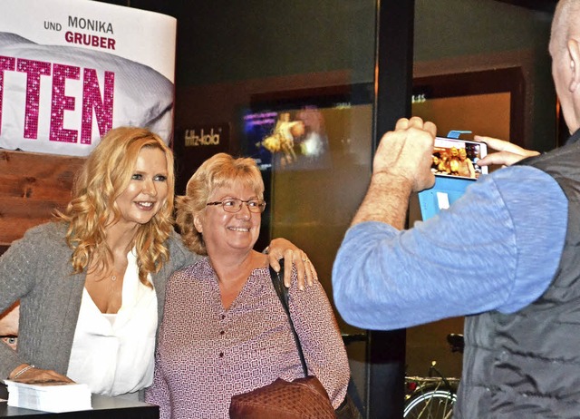 Star-Besuch im Offenburger Forum Kino:...lm &quot;Unter deutschen Betten&quot;   | Foto: Karin Reimold