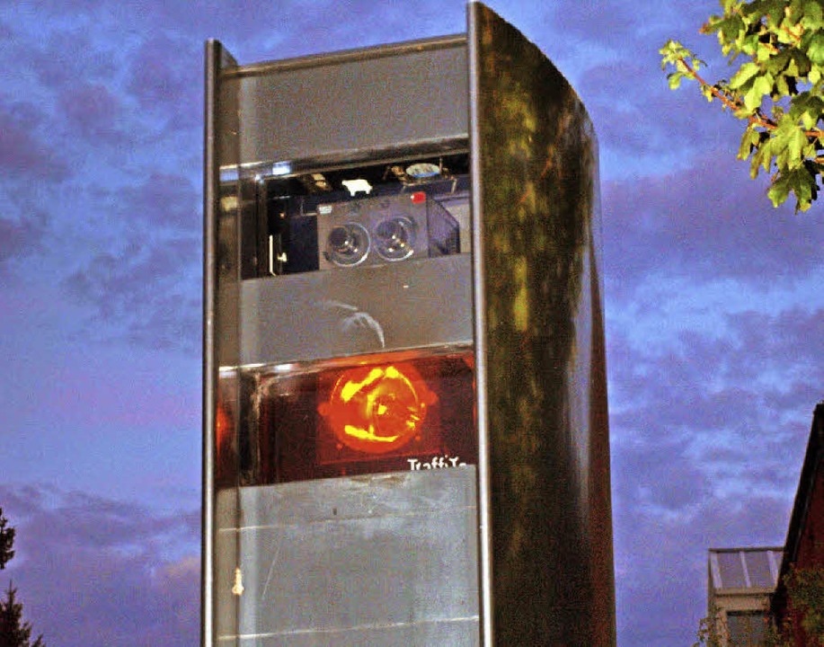 Stationäre Blitzer für Brombach stoßen auf geteiltes Echo - Lörrach