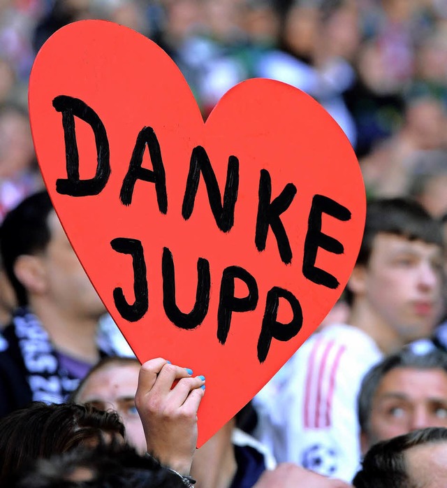 Jupp Heynckes war und ist bei den Fans populr.  | Foto: afp