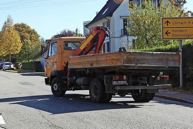 Lkw-Verkehr wchst bedrohlich