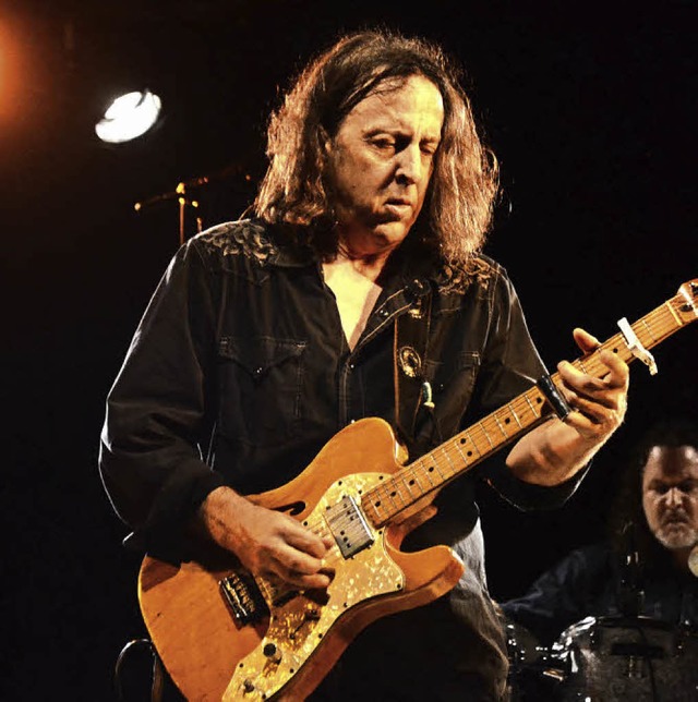 Jim Suhler (Bild) und Mike Morgan  spielen am Montag  im Waldhaus Texasblues.  | Foto: ZVG/ Blissett