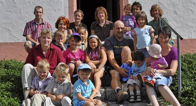 in Bild vom August 2010: Die Kinderki...ckenbach gibt es jetzt seit 20 Jahren.  | Foto: Archivfoto: Kirsten Lux