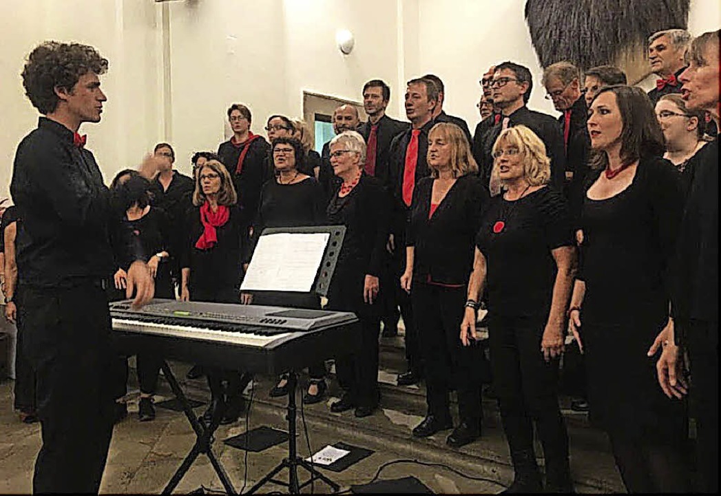 Der Auftritt der Arion Singers in Prag mit Dirigent David Brooke   | Foto: zvg